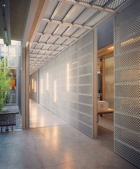 interior sheet metal wall covering|architectural perforated metal wall panels.